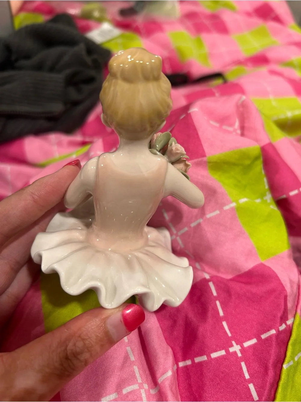 Pink porcelain Ballerina core
